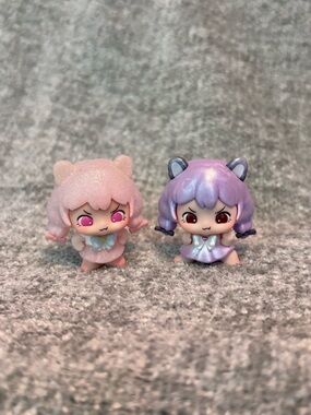 Meng Dali mini bean rare figure bundle | Second generation blind bag figures